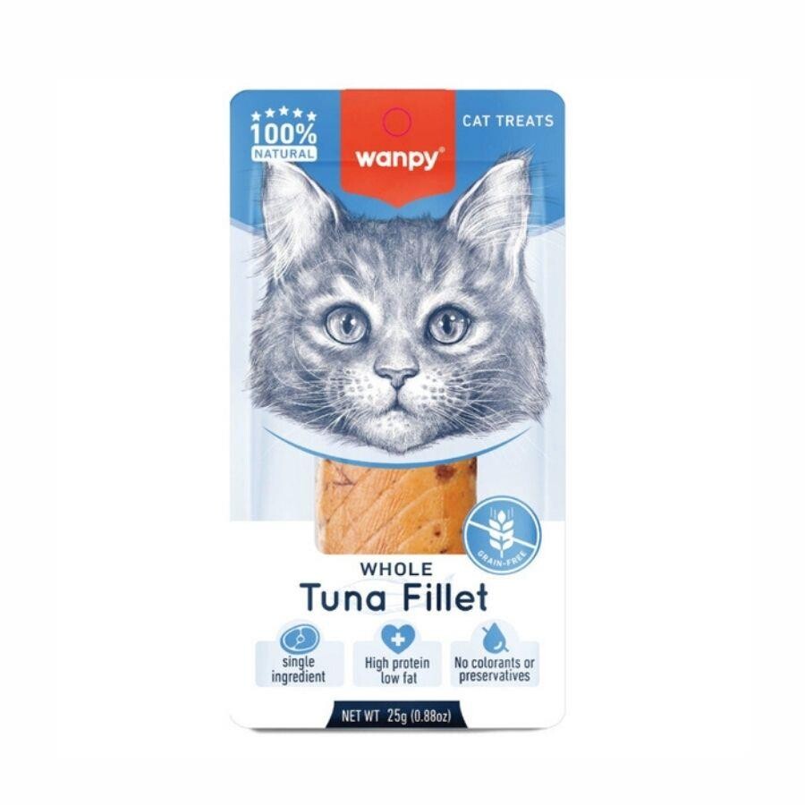 Wanpy Ton Balığı Fileto Kedi Ödül Maması 25 GR | SRC: Barcode: 6927749871811